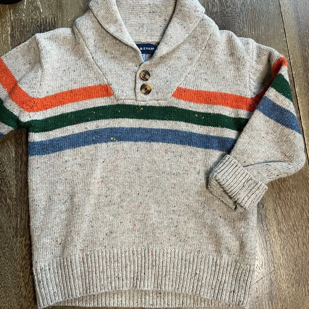 SOLD Andy + Evan Preppy spectacled sweater - Picture 2 of 9
